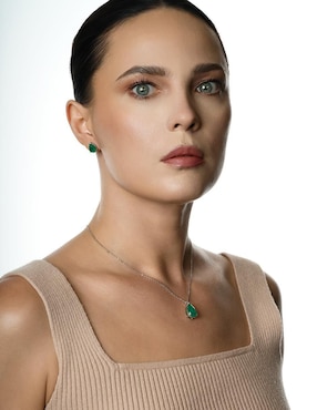 Collar de gota Gladkova Joyería de plata P 925