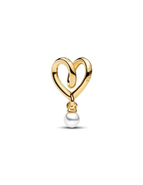 Charm de corazón Pandora moments de plata P 925