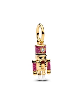 Charm de cascanueces Pandora moments de plata P 925 zirconia cúbica