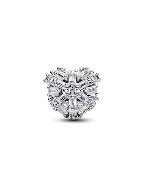 Charm de corazón Pandora moments de plata P 925 zirconia cúbica