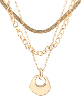 Collar Nine West Gold Nuggets