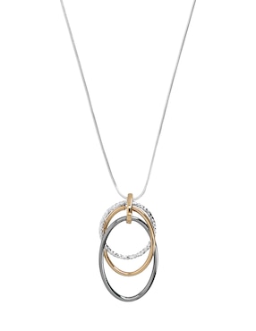 Collar Nine West Tritone Rings And Bars