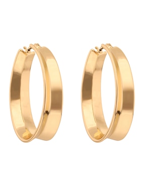 Arracadas Nine West con acabado brillante