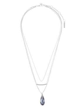 Collar con dije de gota Nine West Key Item