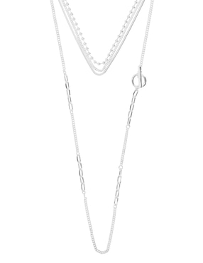 Collar Nine West Textured Baubles
