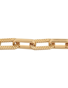 Brazalete Lauren Ralph Lauren con acabado pullido