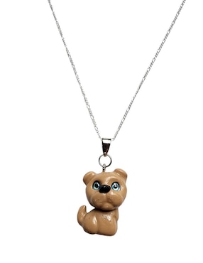 Collar de perro Limerence By Claudia Herrera Pug de plata P 925