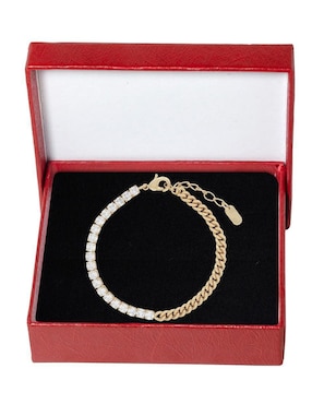 Pulsera Horoz 18 K con acabado chapa de oro