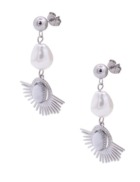 Aretes largos Oro Angelus