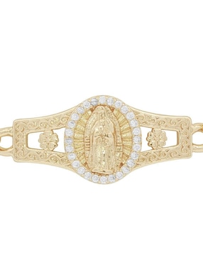 Pulsera Horoz 18 K con acabado chapa de oro