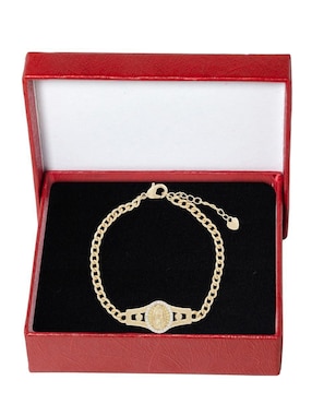 Pulsera Horoz 18 K con acabado chapa de oro