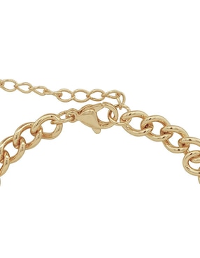 Pulsera Horoz 18 K con acabado chapa de oro