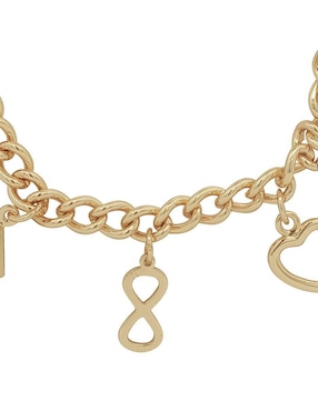 Pulsera Horoz 18 K con acabado chapa de oro