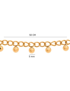 Collar con dije Oro Angelus