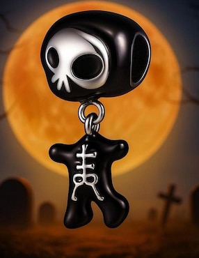 Charm de calavera Glamcharm halloween de plata P 925