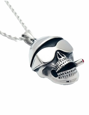 Collar con dije de calavera Nira