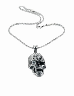 Collar con dije de calavera Nira