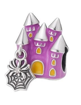Charm de casa embrujada Glamcharm de plata P 925