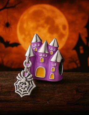 Charm de casa embrujada Glamcharm de plata P 925