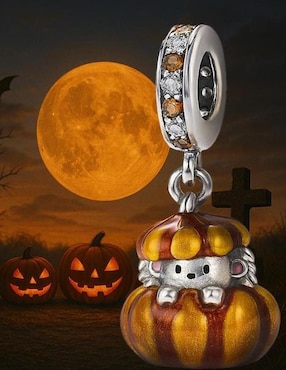 Charm de erizo Glamcharm de plata P 925