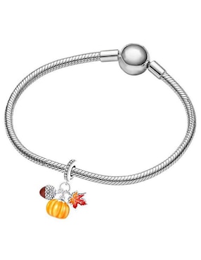 Charm de calabaza Glamcharm de plata P 925