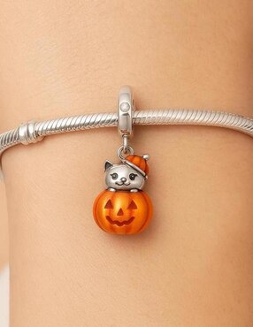 Charm de gato Glamcharm de plata P 925