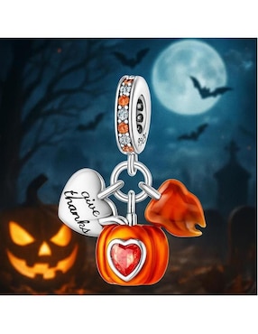 Charm de calabaza Glamcharm de plata P 925