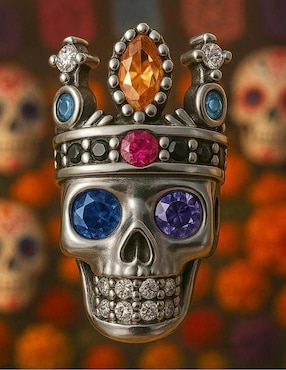 Charm de calavera Glamcharm P 925
