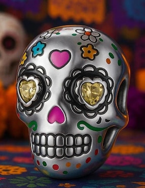 Charm de calavera Glamcharm P 925