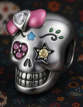 Charm de calavera Glamcharm P 925