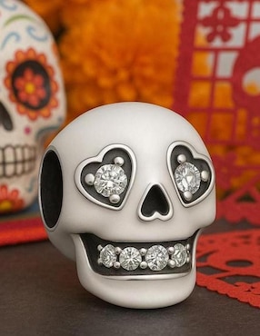 Charm de calavera Glamcharm P 925
