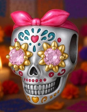 Charm de calavera Glamcharm P 925