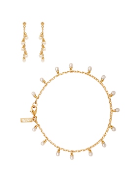 Aretes y pulsera Mossimo