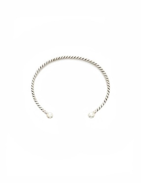 Brazalete Petick de plata p 925 con acabado brillante