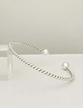Brazalete Petick de plata p 925 con acabado brillante