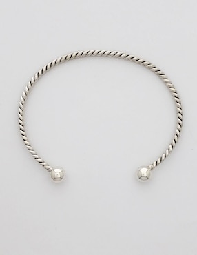 Brazalete Petick de plata p 925 con acabado brillante