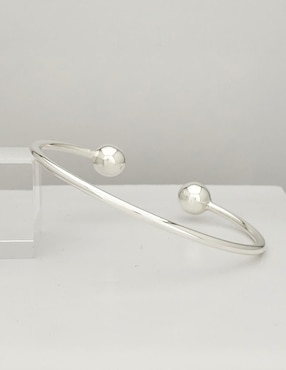 Brazalete Petick de plata p 925 con acabado brillante