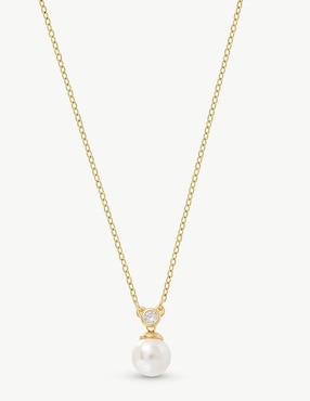 Collar con dije Majorica Selene de plata P 925