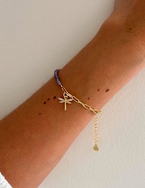 Pulsera Carmela Mía Golden Circonias