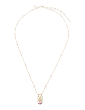 Collar de virgen Carmela Mía Religiosos con acabado baño de oro 14 K