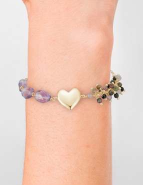 Pulsera Carmela Mía Golden Circonias