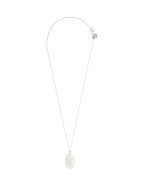 Collar con dije de virgen Anante Nube de plata P 925
