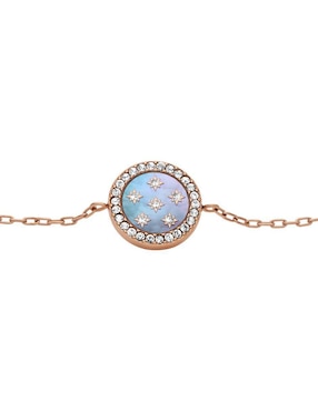 Pulsera Fossil Merrit con acabado pulido