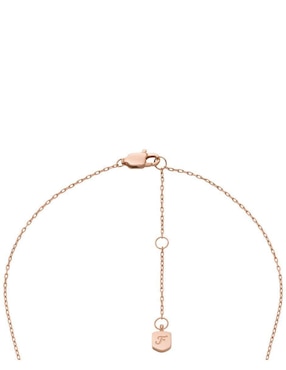 Collar con dije Fossil Merrit