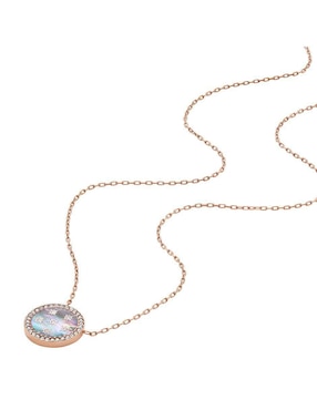 Collar con dije Fossil Merrit