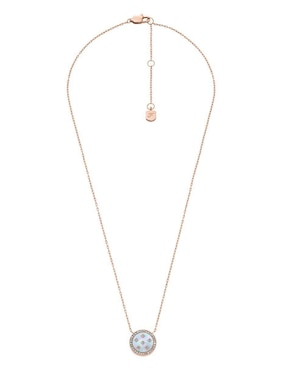 Collar con dije Fossil Merrit