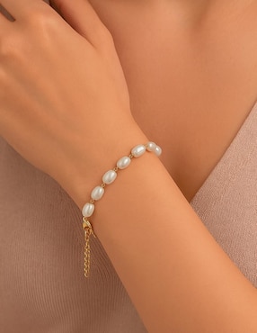 Brazalete Oro Angelus con acabado pulido