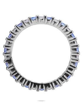 Anillo Gladkova Joyería P 925 de plata aguamarina pavé