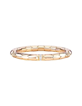 Anillo Gladkova Joyería P 925 de plata zirconia chapa de oro