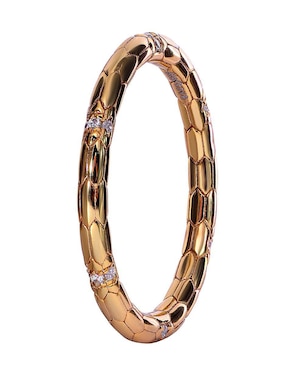 Anillo Gladkova Joyería P 925 de plata zirconia chapa de oro